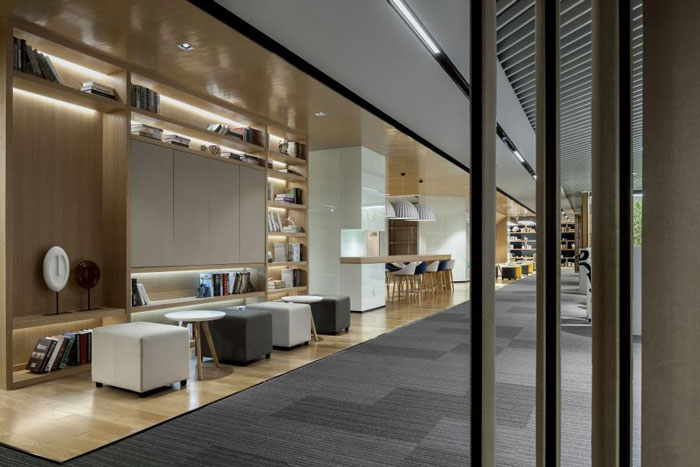 杭州辦公樓展示區裝修設計效果圖