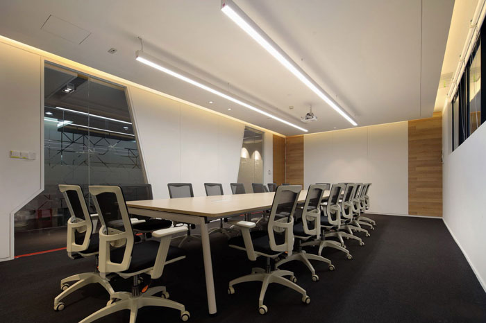 金融集團(tuán)辦公室會議室裝修設(shè)計(jì)效果圖