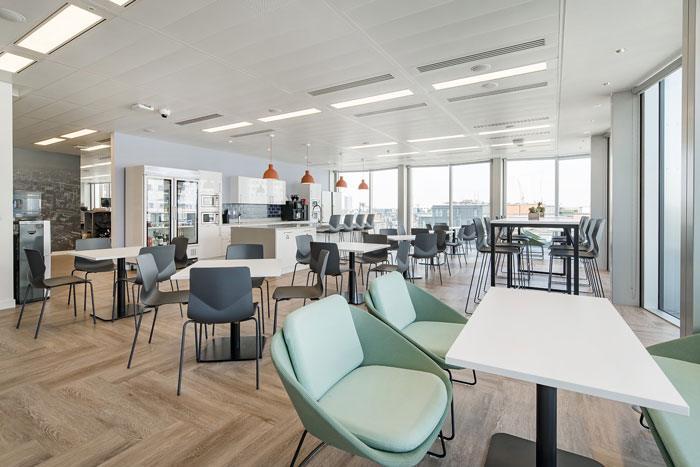 互聯網金融公司辦公室休息區裝修設計效果圖