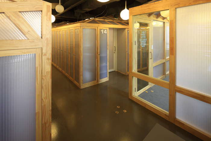 家具廠辦公室過道裝修設計方案效果圖