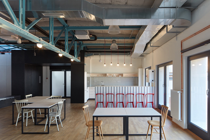 電商企業辦公室茶水間裝修效果圖