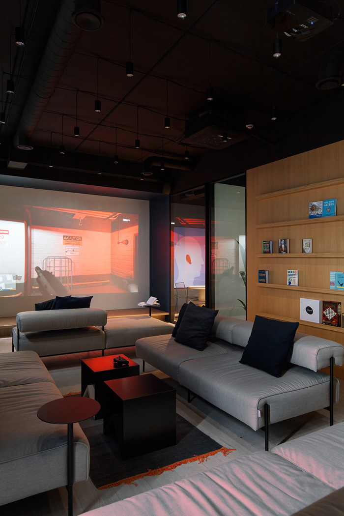 培訓教育辦公室休息區裝修設計效果圖