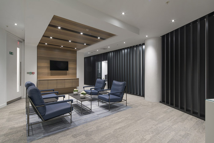 投資理財公司接待區裝修設計效果圖