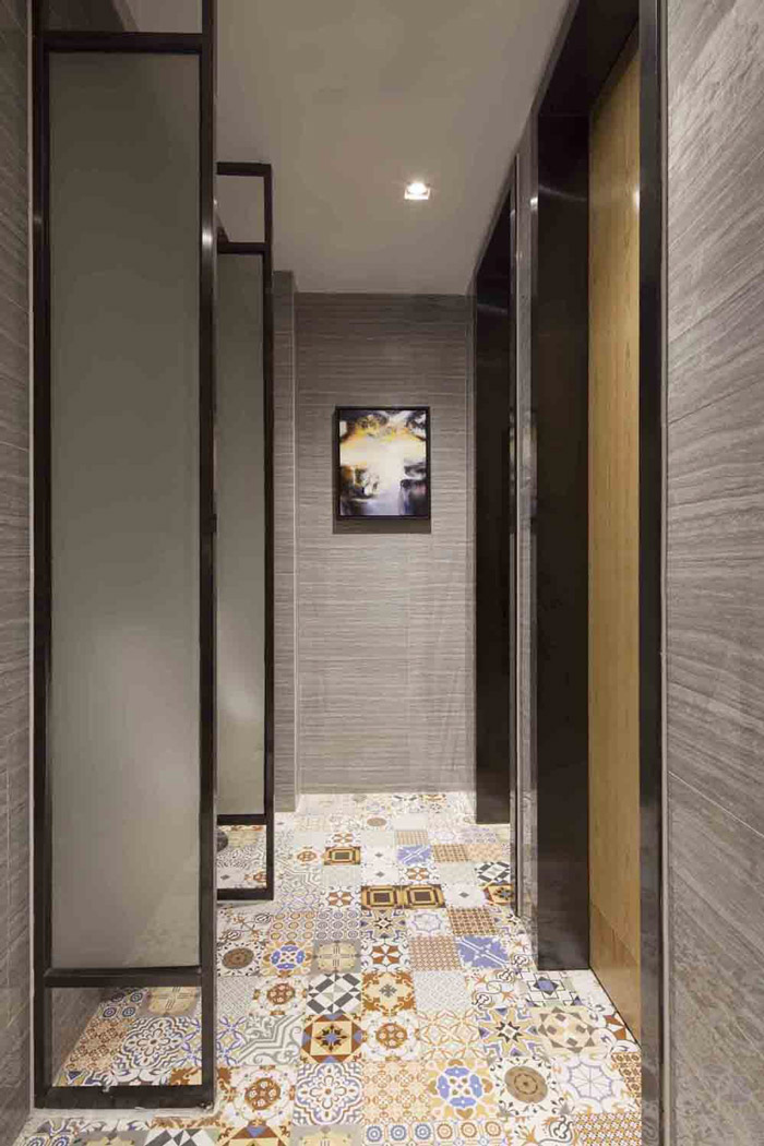 工廠辦公室洗手間設計裝修效果圖