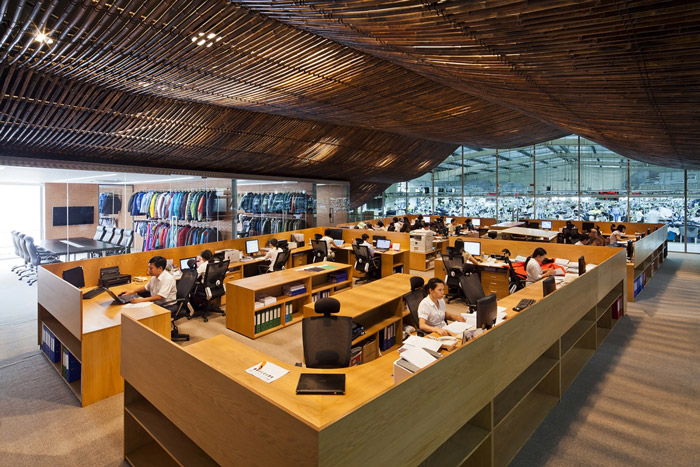 工廠改造辦公室辦公區裝修效果圖