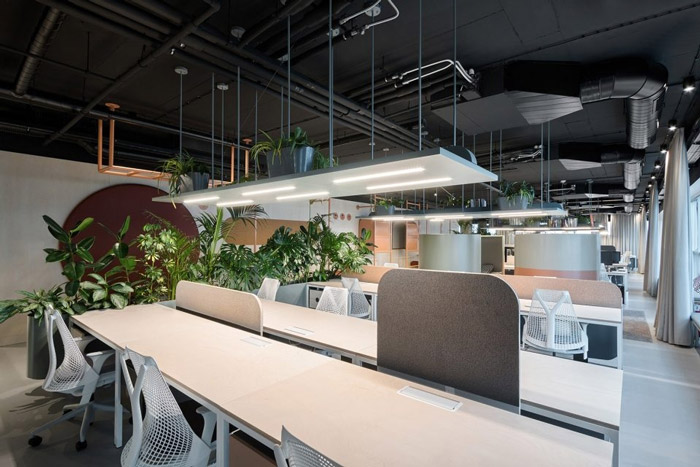 傳媒辦公室辦公區(qū)裝修設計方案