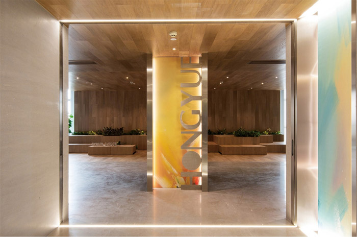 電商辦公室進門區裝修設計效果圖