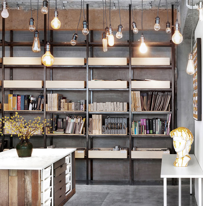 顧問公司辦公室儲藏區裝修設計效果圖