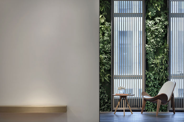 機構辦公室接待區裝修設計效果圖